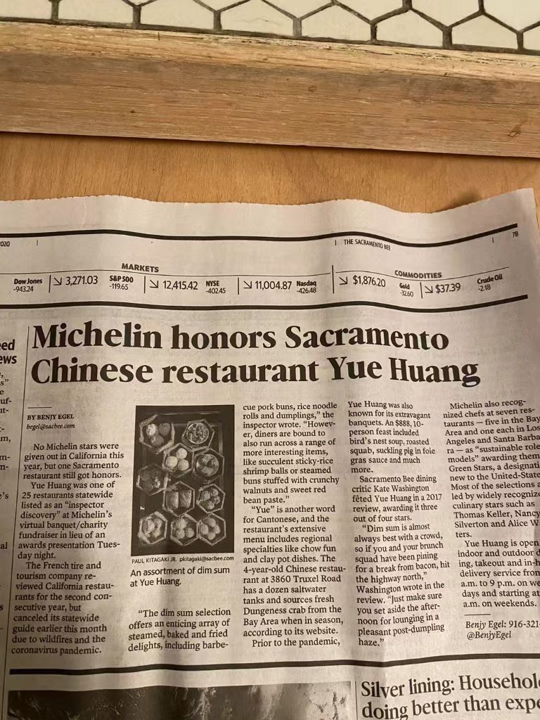 Sacramento Bee Article
